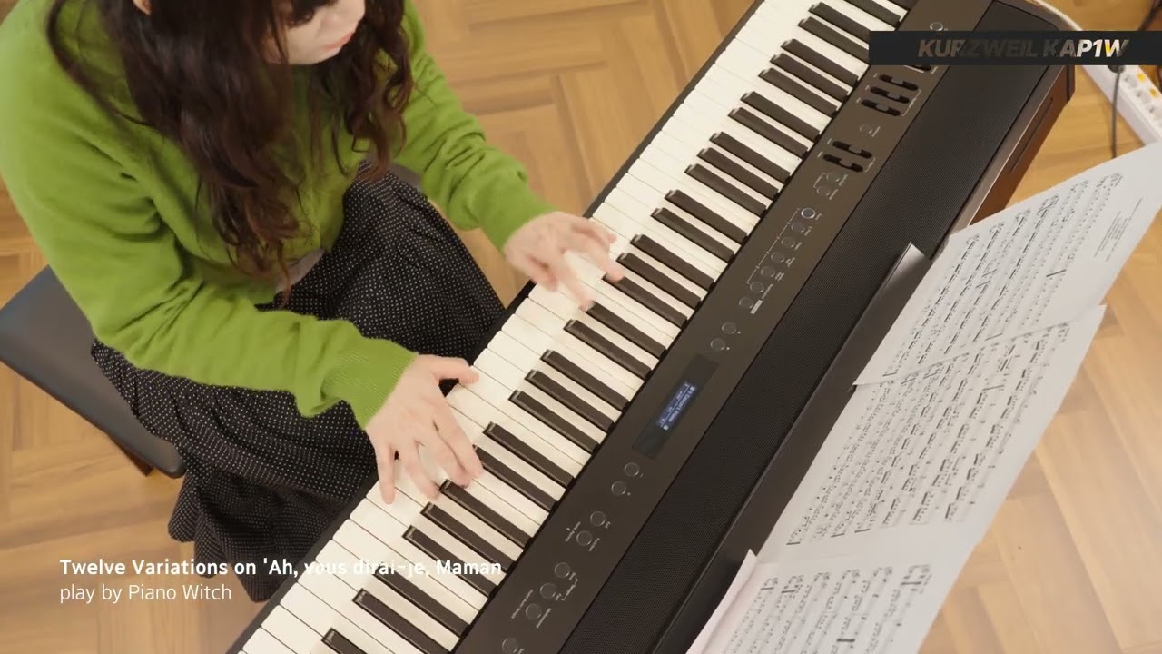 롤랜드 디지털피아노 FP90X - Mozart 12 Variations on 