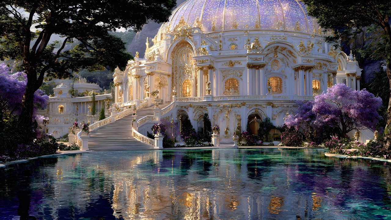 Inside Dream Palaces: Pure Gold Luxury Meets Ethereal Fantasy 4K Mansions Tour