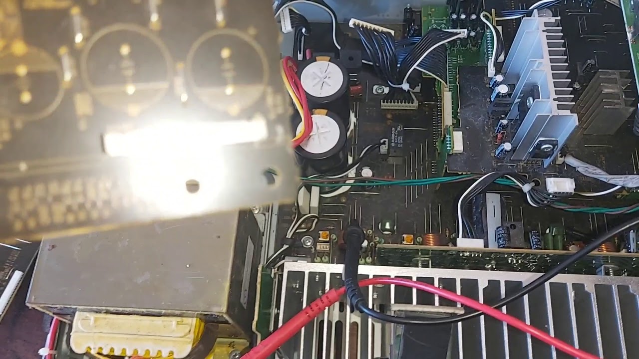 Denon amplifier tripping repair part 2