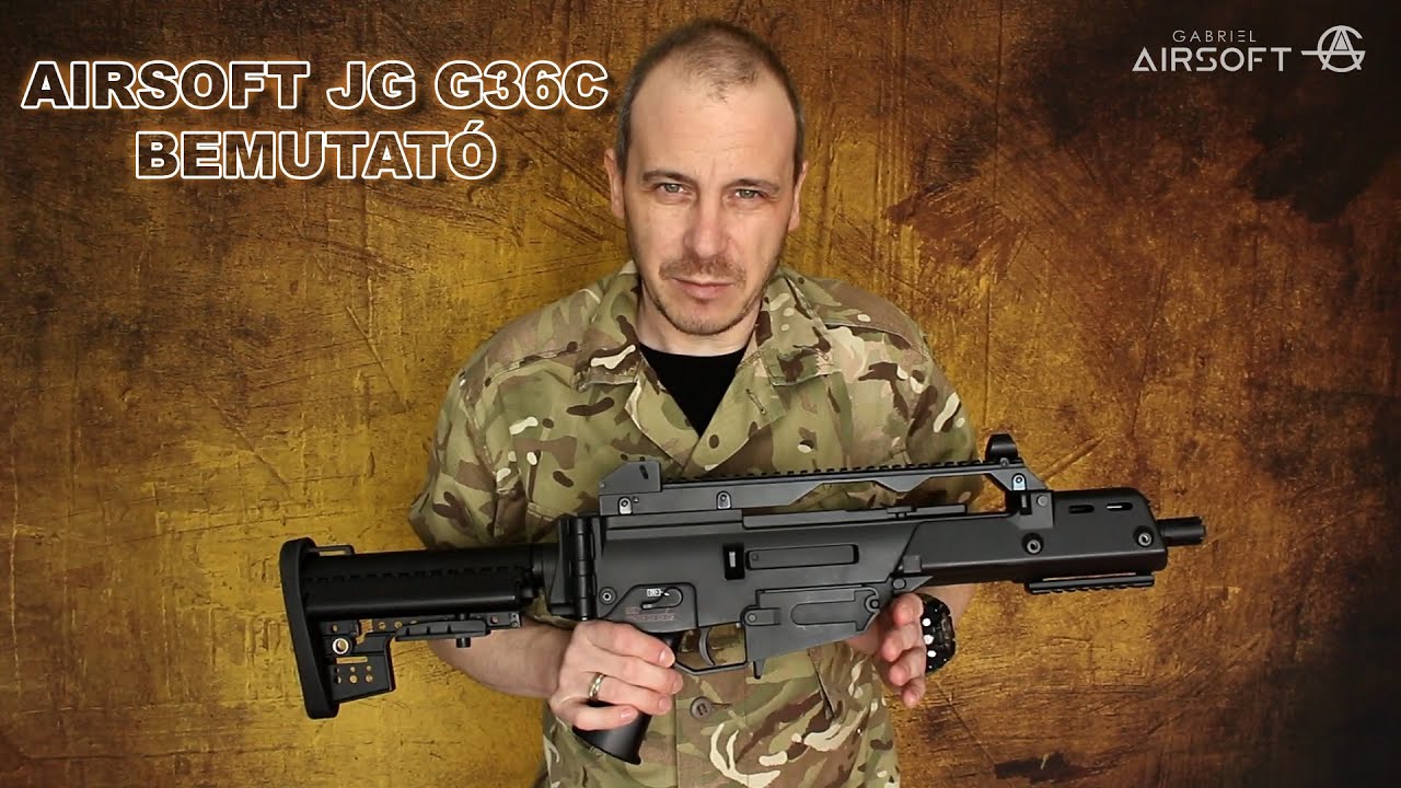 Airsoft G36C 608-6 [J.G.WORKS] bemutató