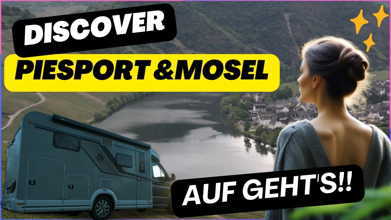 Mit dem Wohnmobil an die Mosel. Abenteuer zwischen Weinbergen und Fluss in Piesport