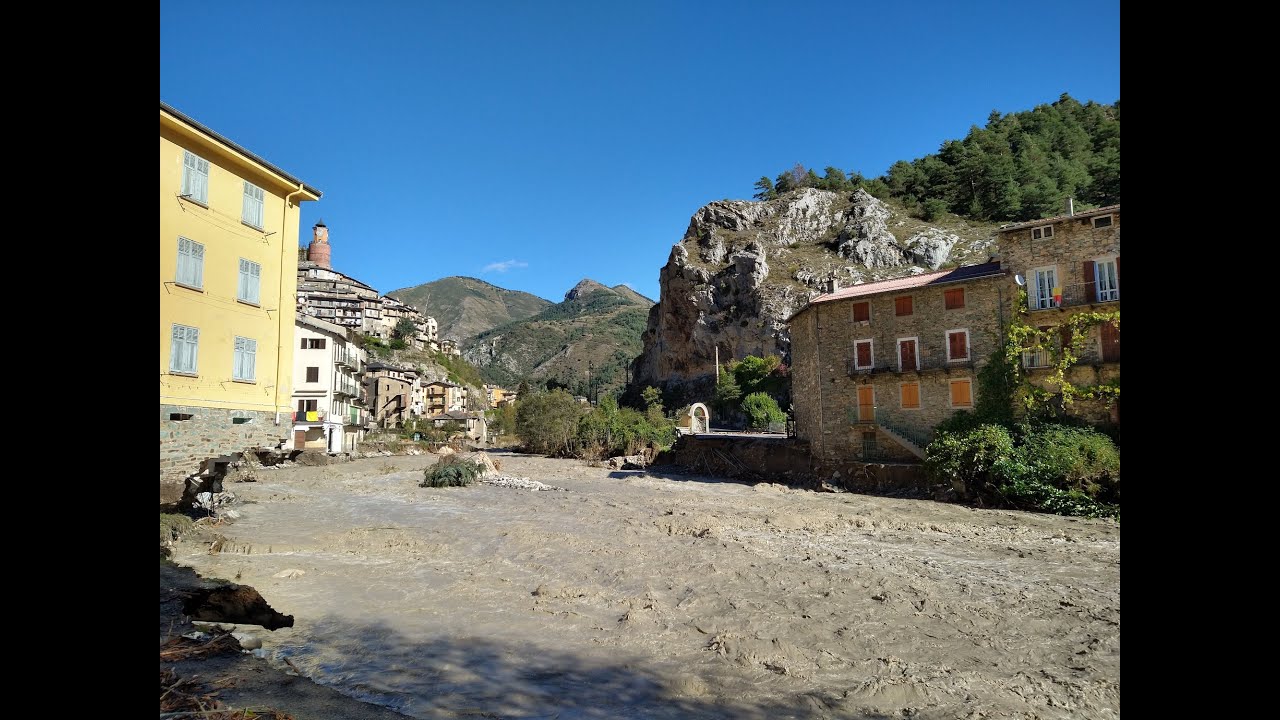 Temp&ecirc;te Alex - Tende, Vall&eacute;e de la Roya #TempeteAlex