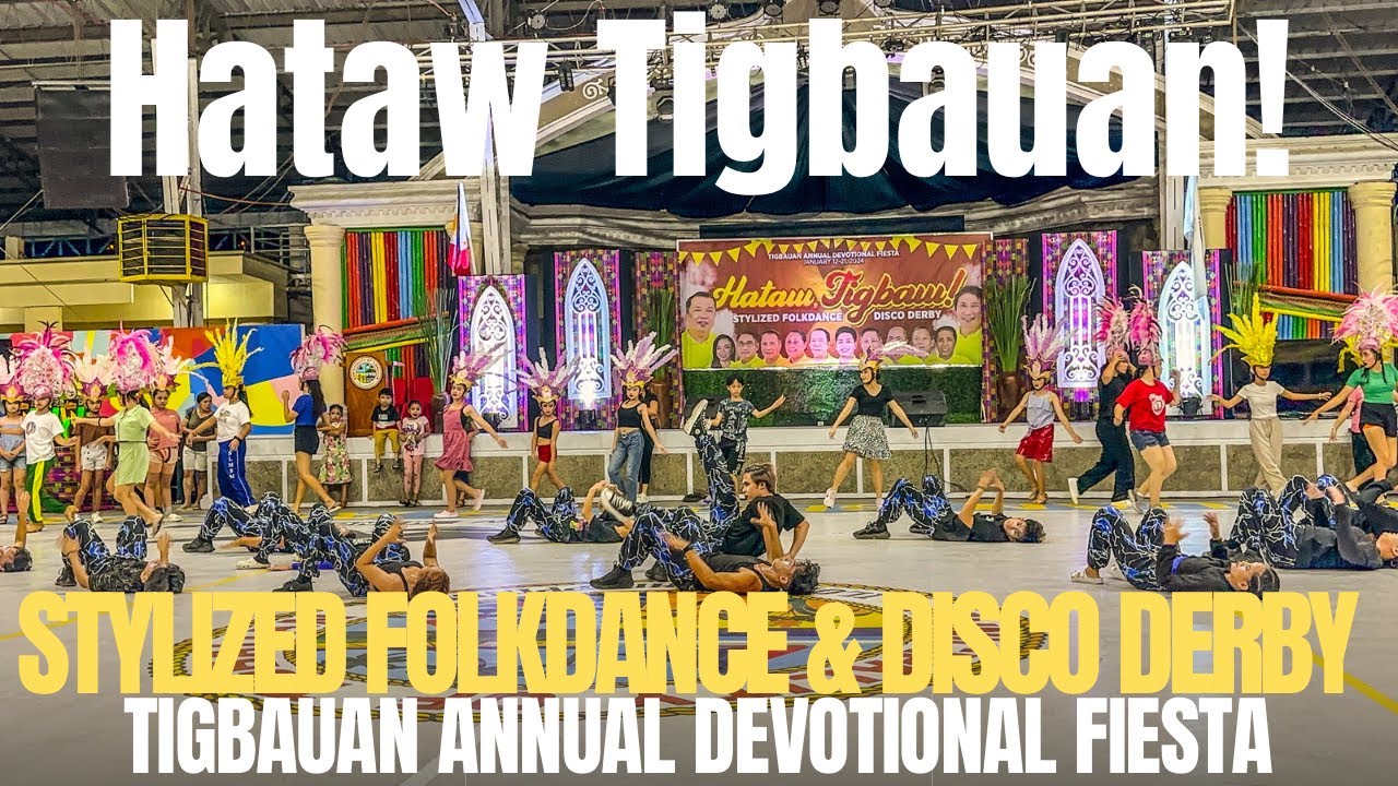 STYLIZED FOLK DANCE AND DISCO DERBY 2024, TIGBAUAN ILOILO PHILIPPINES