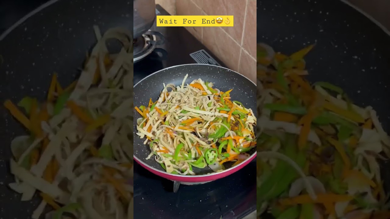 Roti 🫓 Ka Chowmein 😋👌|| Roti chowmein recipe 