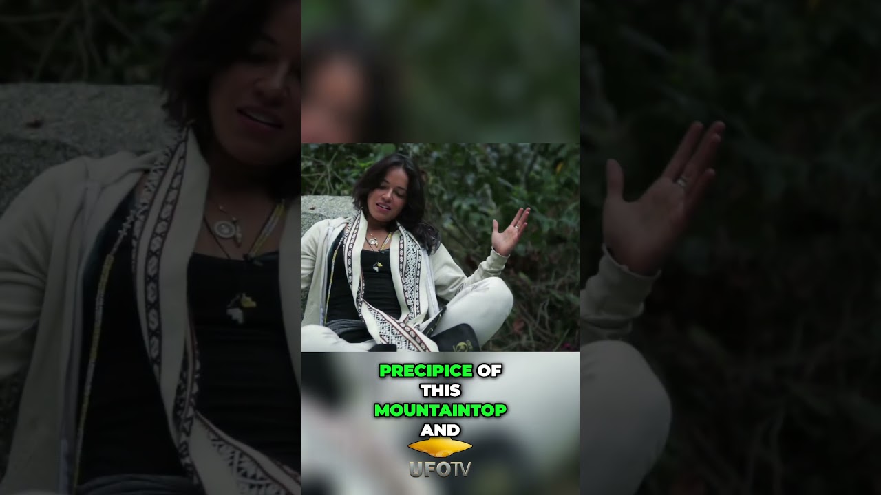 Michelle Rodriguez Recalling Insane Mountain Top Experience #michellerodriguez #ufotv #ayahuasca