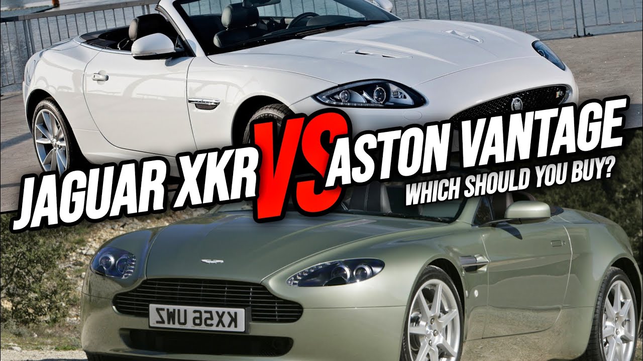 Which British GT Should You Buy | Jaguar XKR vs Aston V8 Vantage Comparison | Rivals Showdown