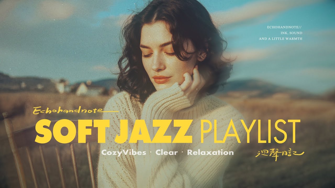 Playlist | Soft Jazz 沈浸感/輕柔爵士/陪伴工作的安穩節奏感  Warm&Gentle #cozymusic #jazz  #relaxingmusic #focusmusic