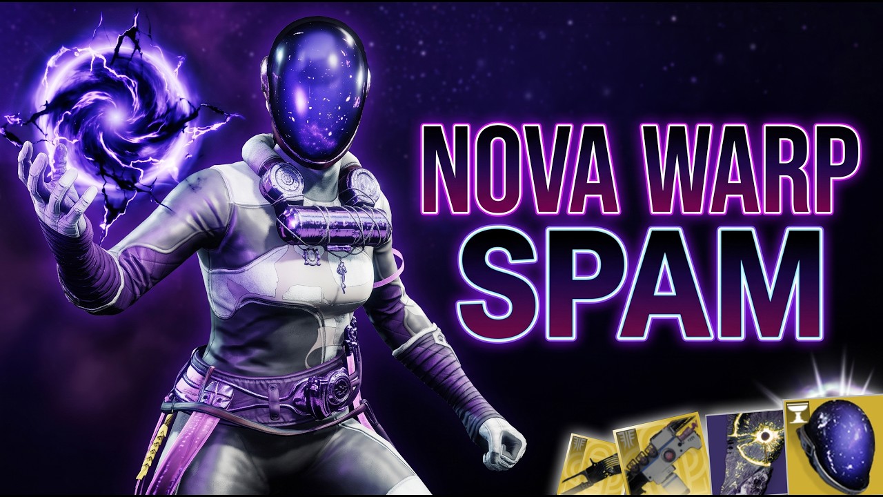 Nova Warp Spam...Bungie Broke Astrocyte Verse | Destiny 2 Warlock Build