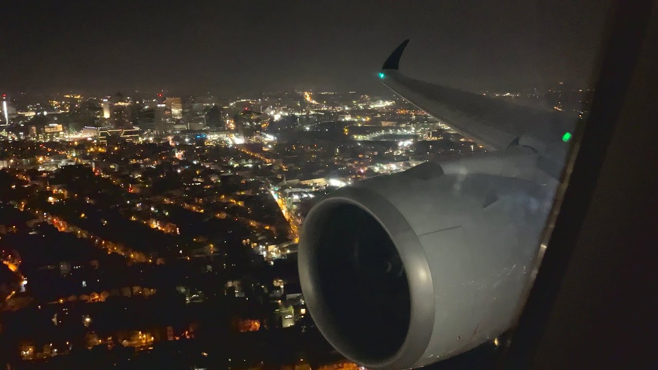 Singapore Airlines Airbus A350-900ULR Early Morning Landing at Newark Liberty | SIN-EWR