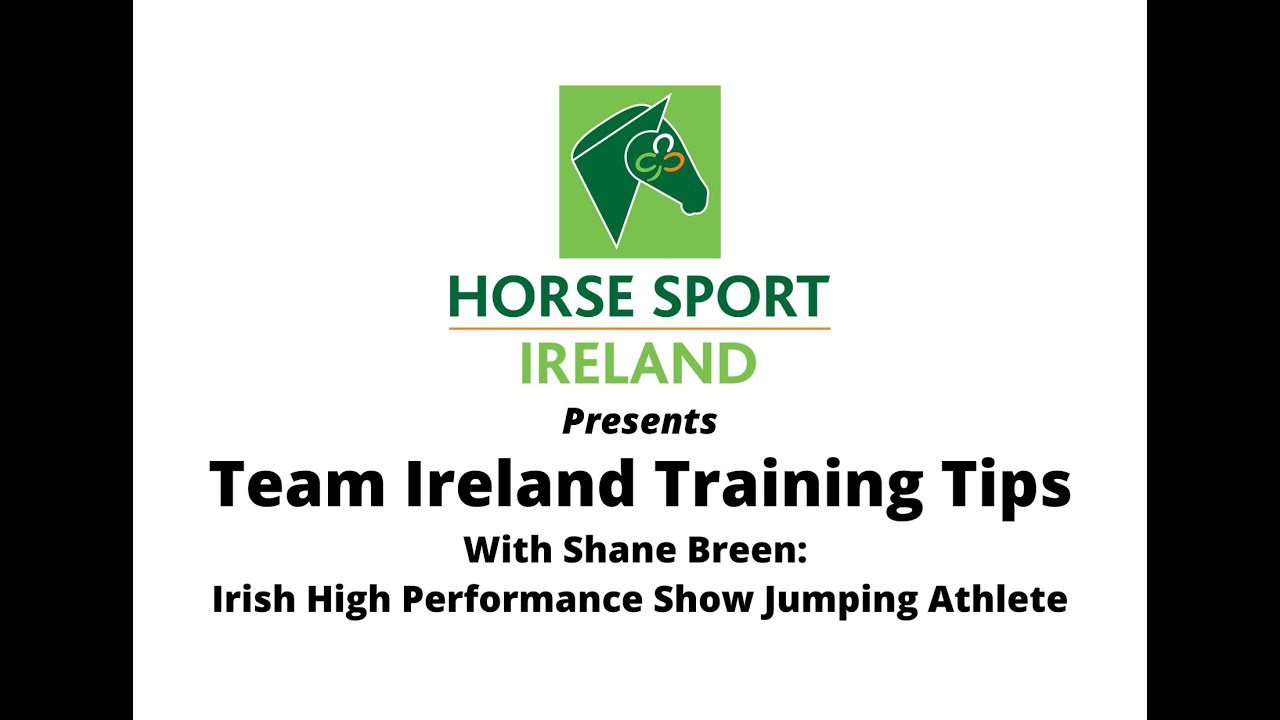 Team Ireland Training Tips with Shane Breen