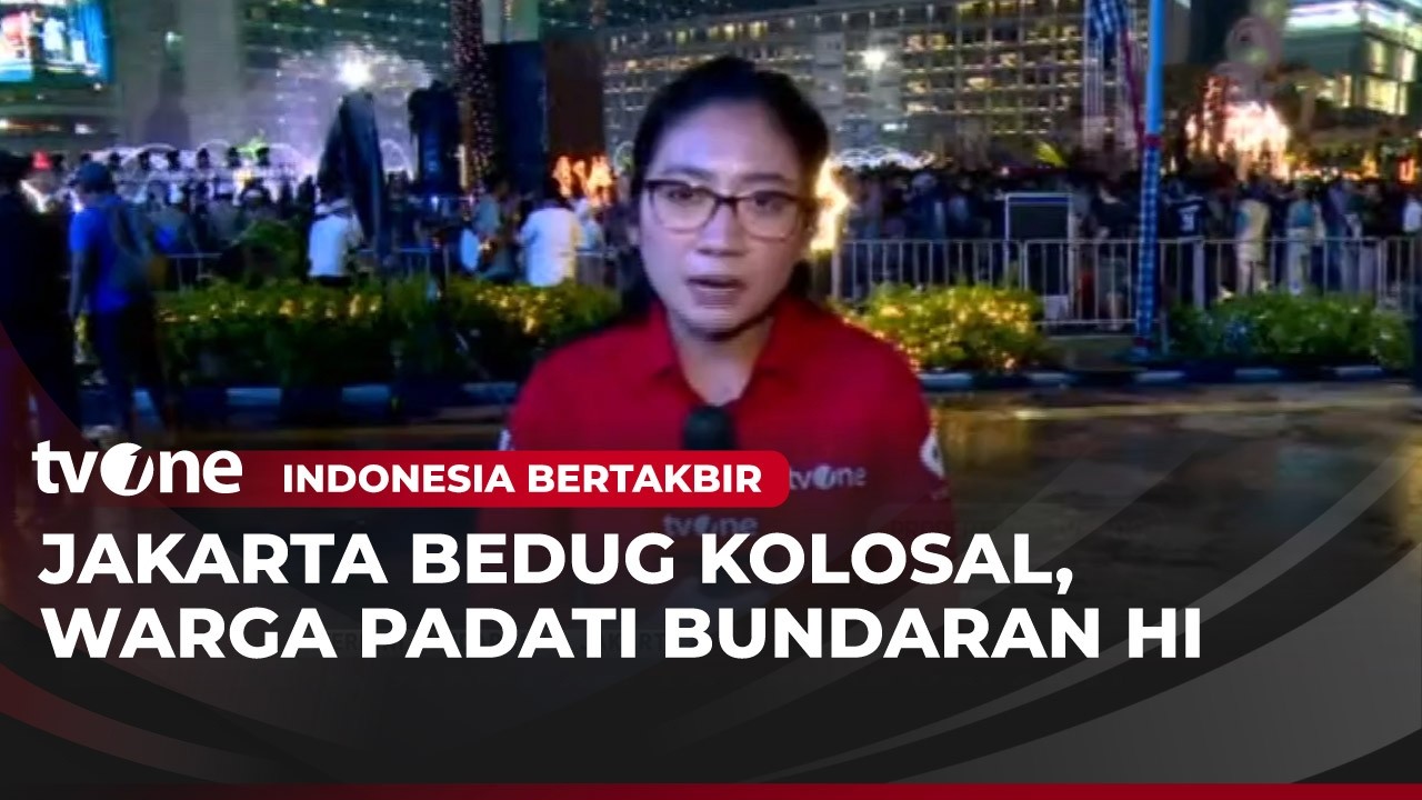 Jakarta Gelar Bedug Kolosal Sambut Idul Fitri | Indonesia Bertakbir tvOne