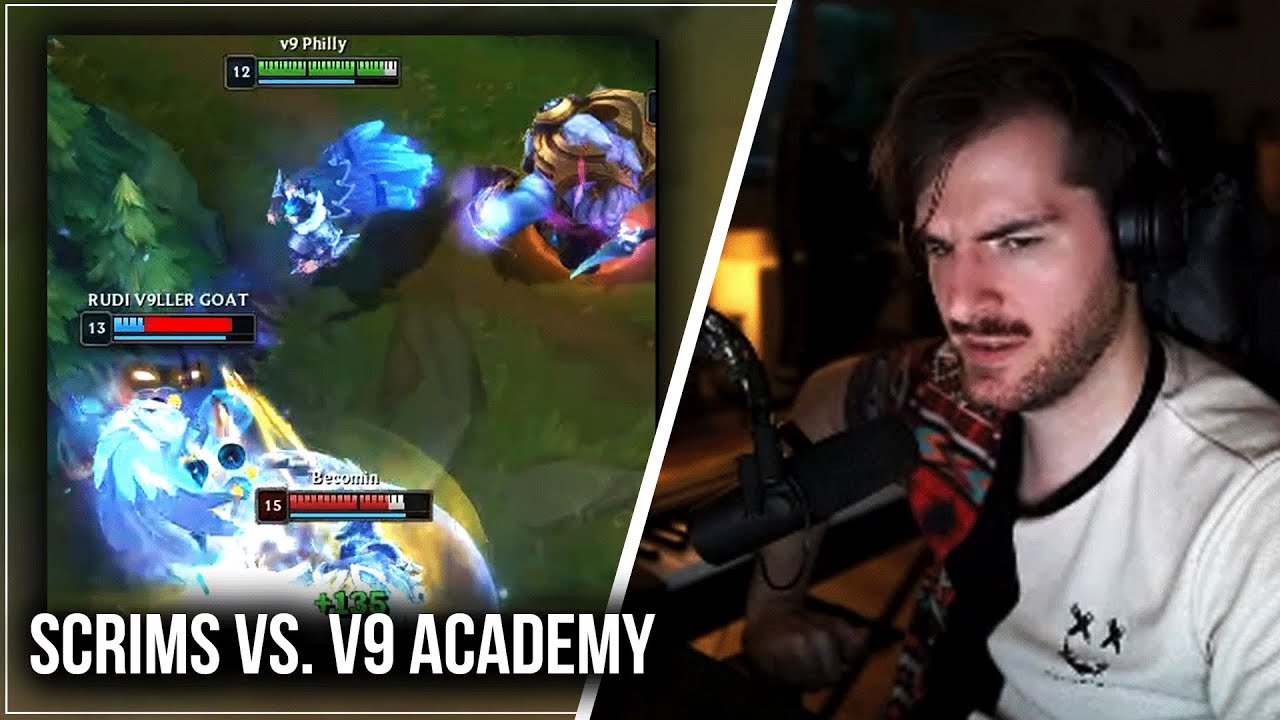 Scrims gegen VININE ACADEMY (KhaZix ist broken) | Kutcher Stream Highlights