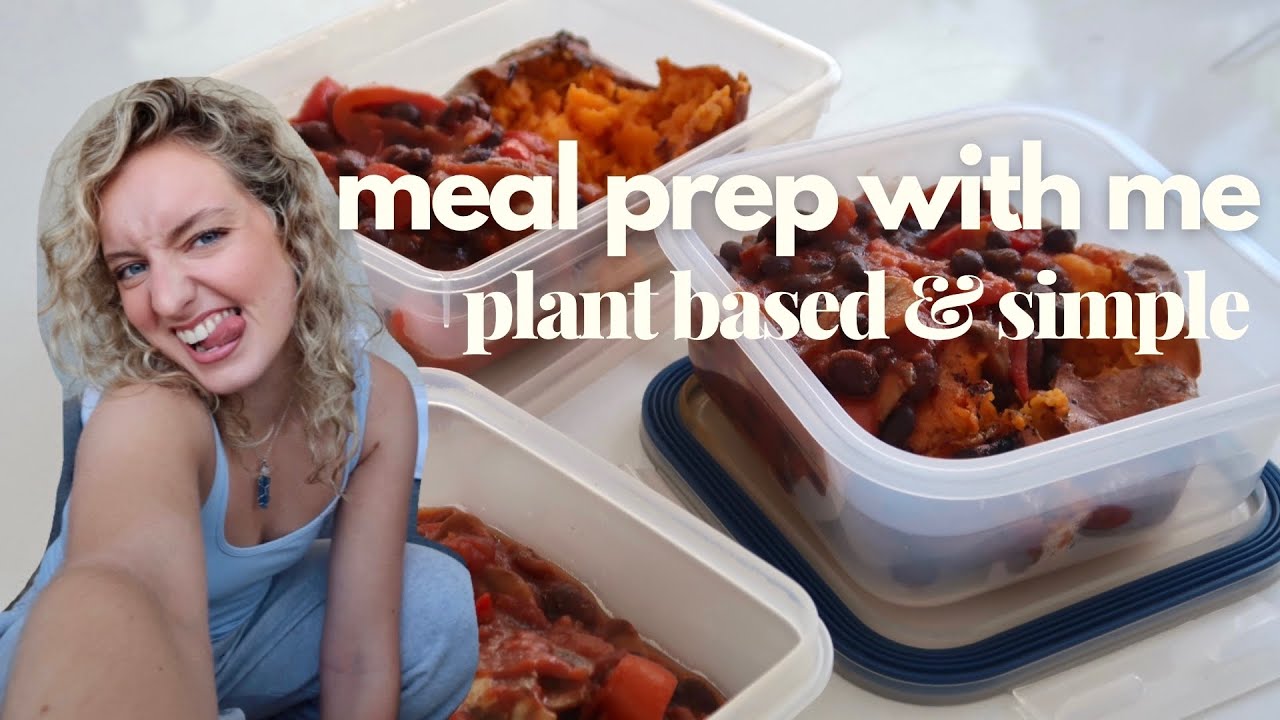 meal prep with me | vegan student lunch ideas 🌱