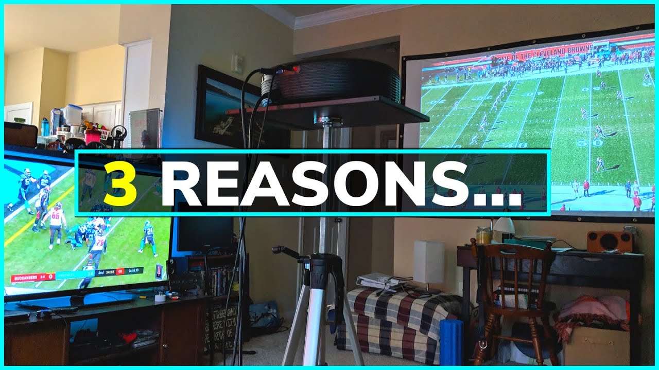 Три причины, почему проектор лучше телевизора.