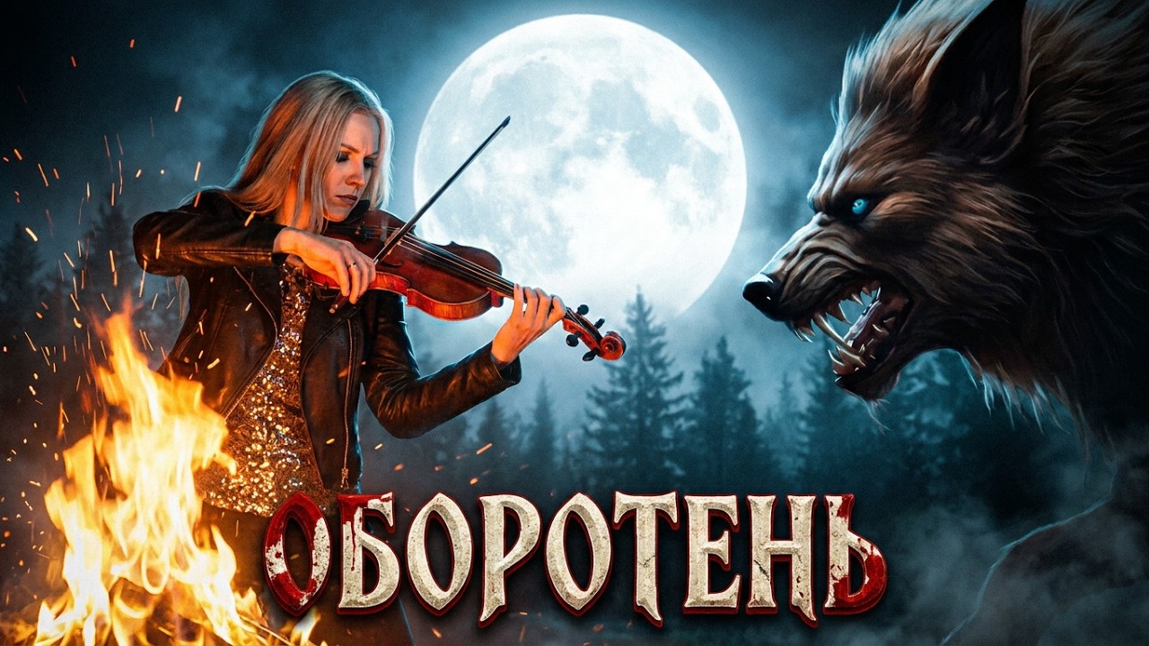 ОБОРОТЕНЬ — ОН СРЕДИ НАС | Психоделический Хоррор-Панк (Official AI Video) #horrorpunk #folkpunk