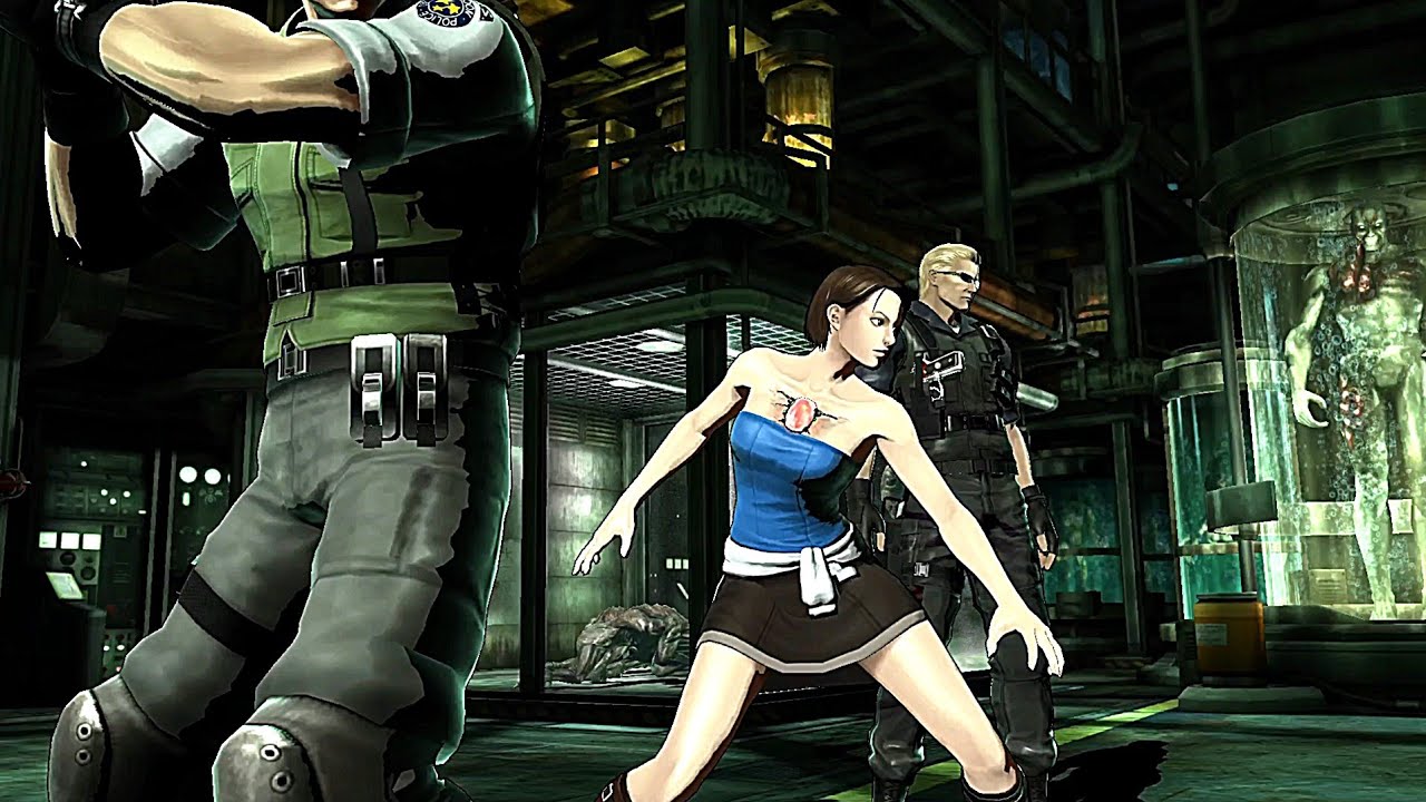 ULTIMATE MARVEL VS CAPCOM 3 - ARCADE MODE - JILL, CHRIS and WESKER - RESIDENT EVIL TEAM - 4K 60FPS