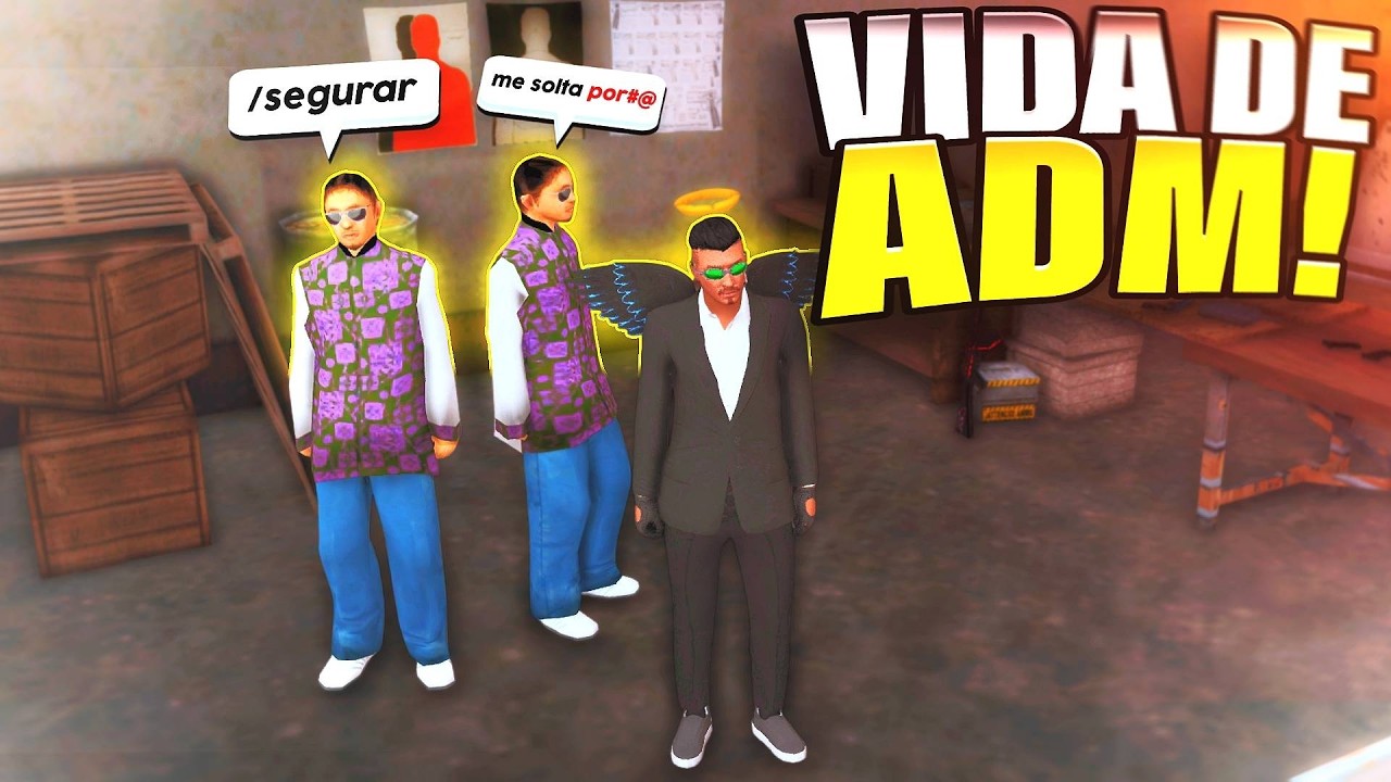 DIA DE MUITO TRABALHO! 😍 VIDA DE ADM NO SERVIDOR Cidade Alta Roleplay #3 ‹ GTA ONLINE ANDROID/PC ›