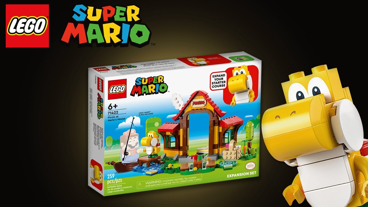 4-Min Speed Build | LEGO Super Mario 71422 Picnic at Mario's House Expansion Set