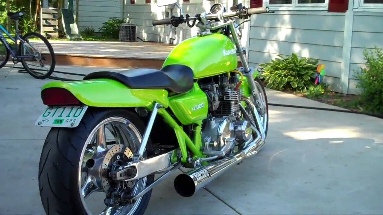 1977 Kawasaki KZ1000 Drag Bike  IN HD