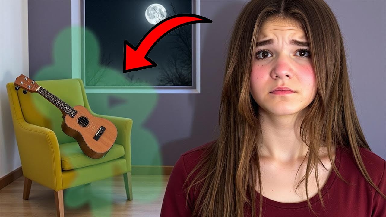 Моя заколдованная гитара начала играть сама по себе в 3 часа ночи 😱 (Заснято на камеру!)
