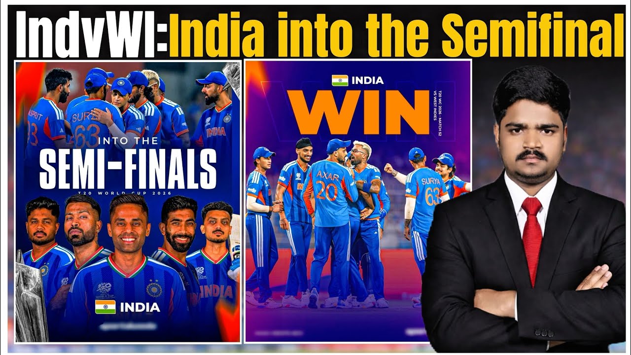 Ind vs WI : Samson seals India's biggest WC chase to make semis | T20 World Cup 
