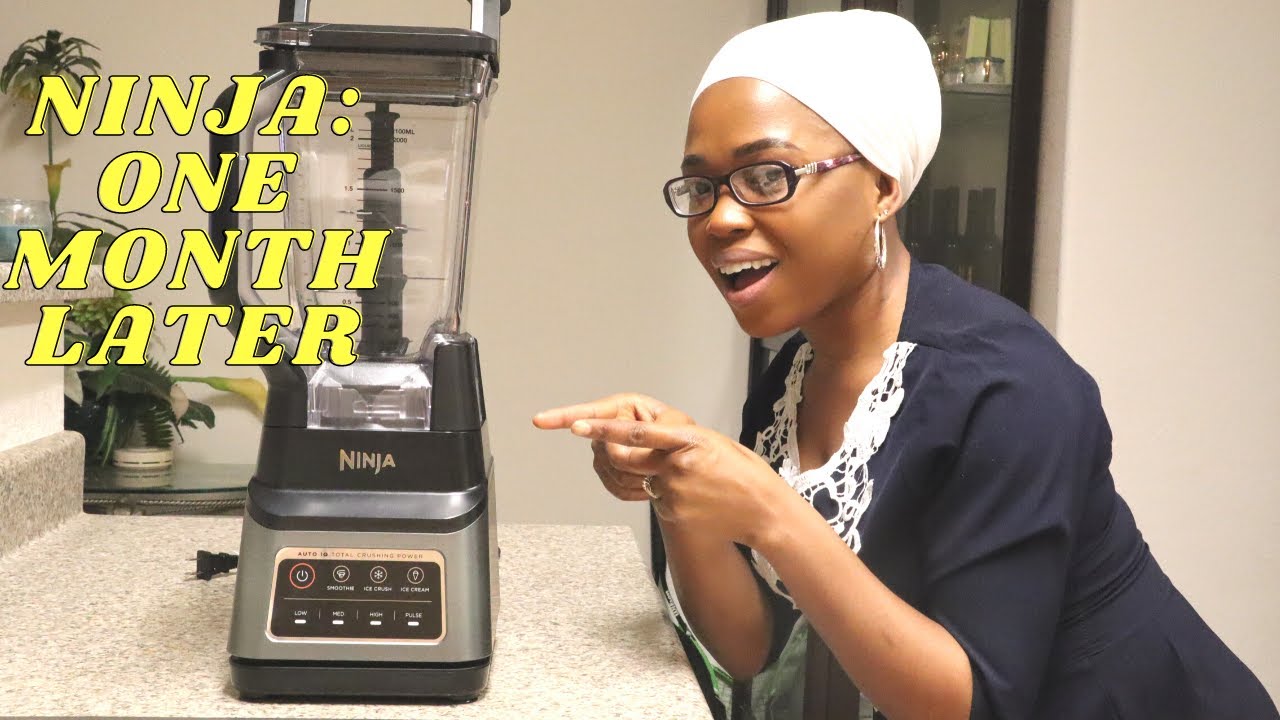 Ninja BN701 Professional Plus Blender  ***1 Month Review + Ice Crush Test***