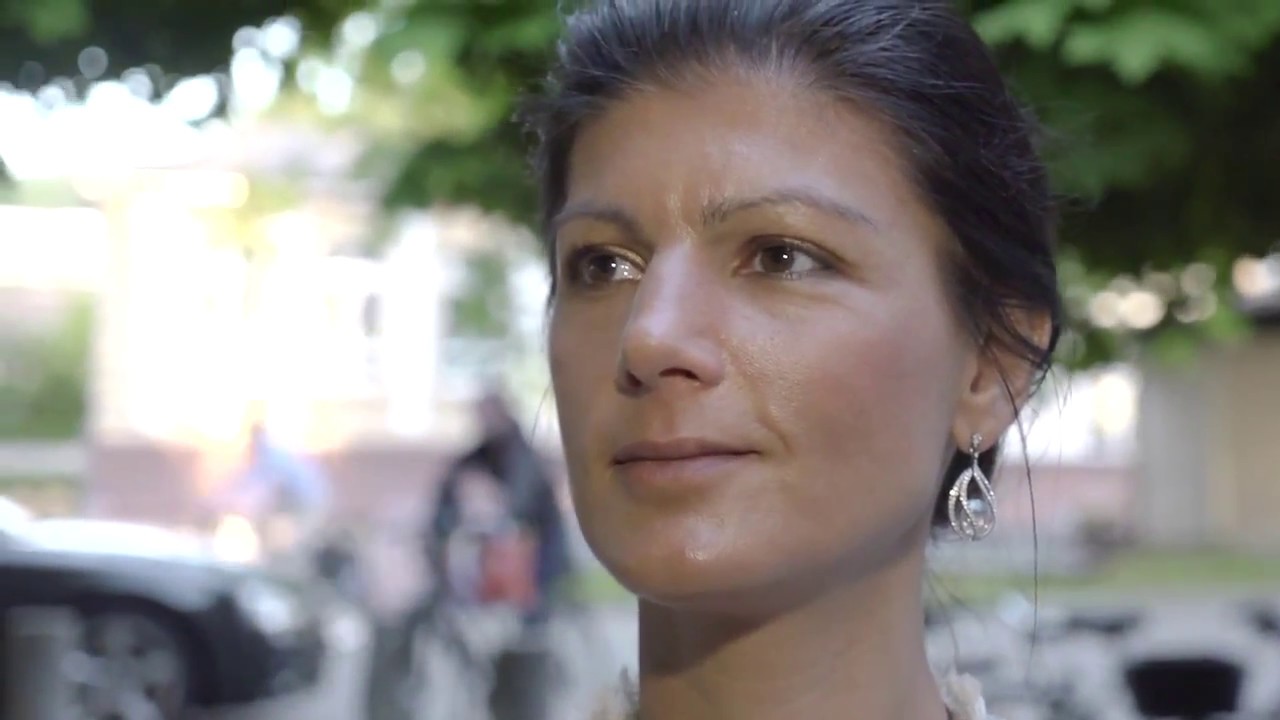 Sahra Wagenknecht distanziert sich von Anti-Euro-Partei AfD