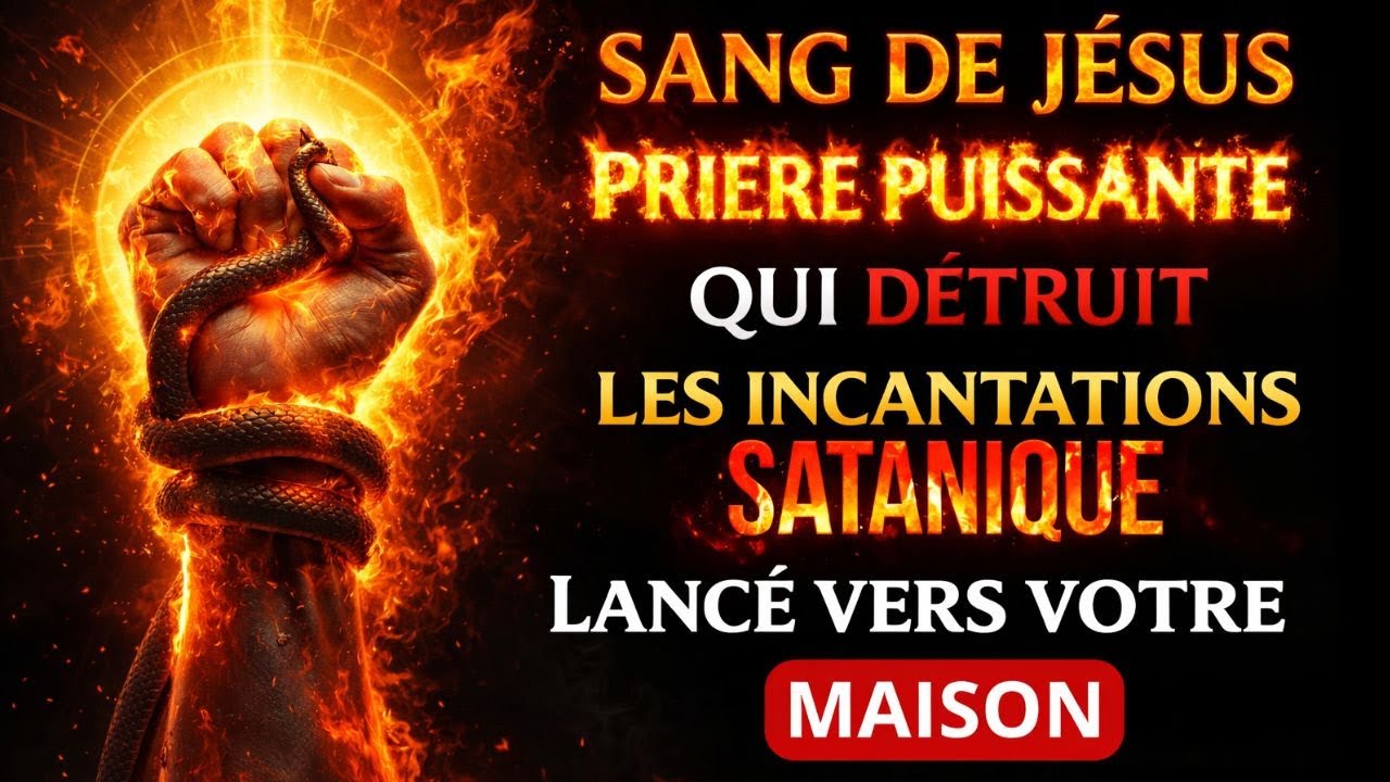 🔥 RIEN qu'en L'ÉCOUTANT IL EXPULSE DÉJÀ LES DÉMONS🔴,BRÛLE LES SORTILÈGES ta maison est couvert par🩸