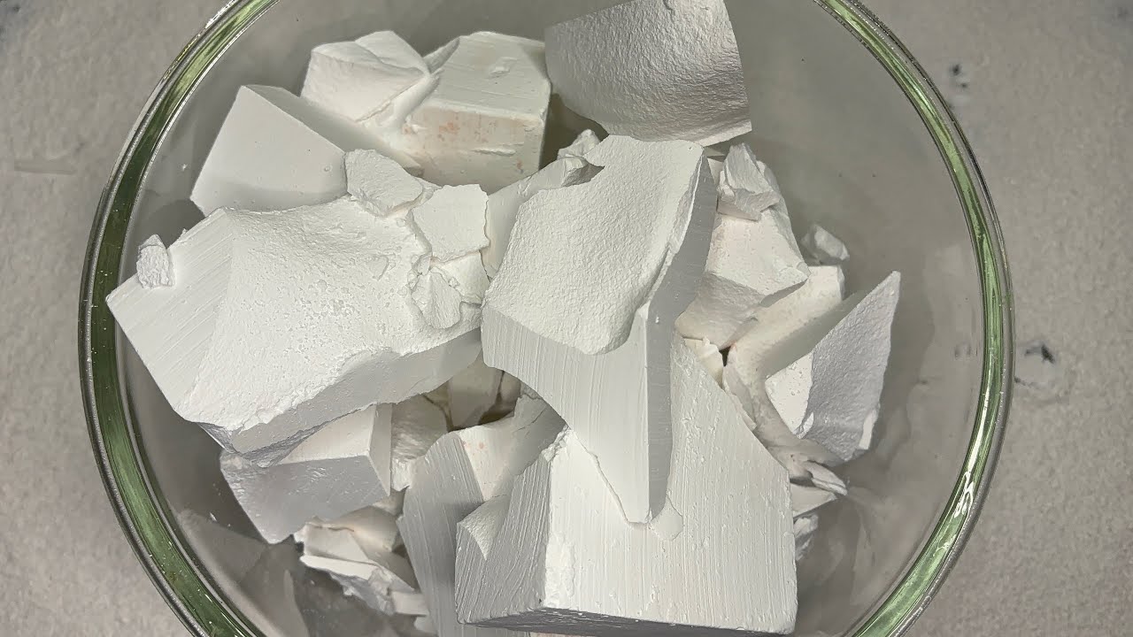 Bowl Of Broken Freshies 🤍| ASMR| |GYMCHALK| |ODDLY SATISFYING| |SLEEPAID|