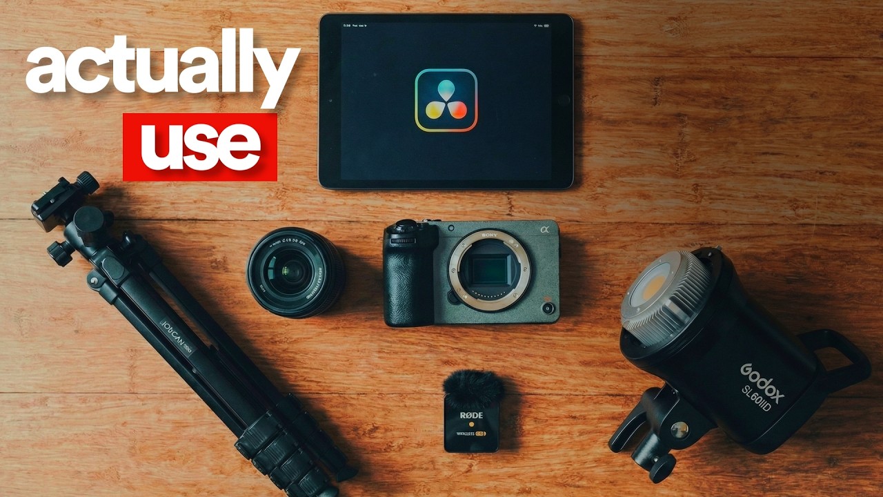 The 8 Pieces of Gear I Actually Use as a Small Creator