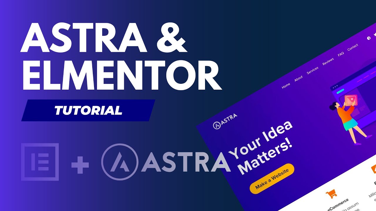 Astra Theme + Elementor - Kostenlos eine professionelle Wordpress Webseite aufbauen - Tutorial