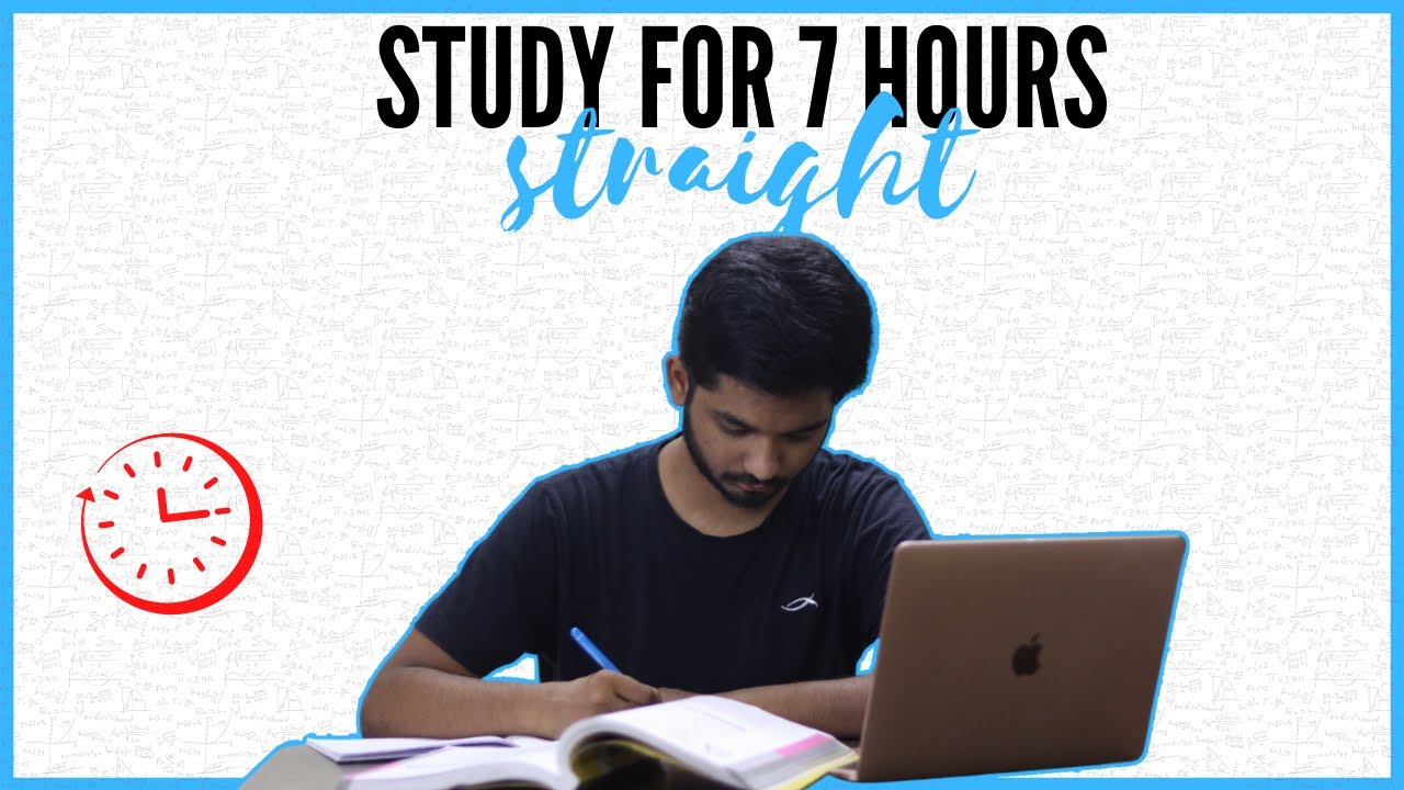 How I study for 7 hours straight Everyday
