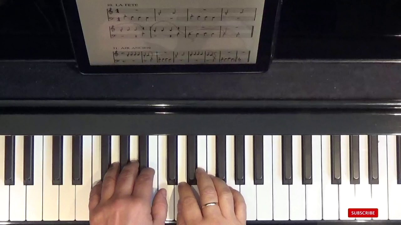 10. LA FETE  (pag.14) - Methode de Piano Hervé - Pouillard - Débutants