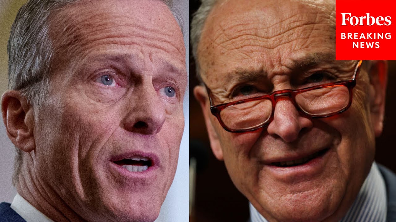 BREAKING NEWS: John Thune Issues Blunt Message To Chuck Schumer Over Possible Government Shutdown