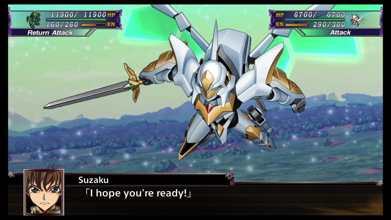Super Robot Wars X - Lancelot Albion - All Attacks [English]