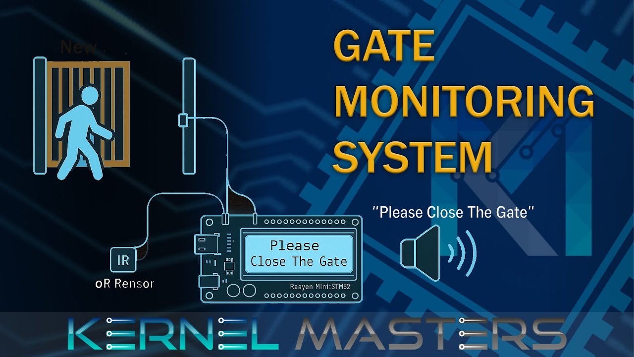 Gate Monitoring System | Kernel Masters Students Project video | Home security Product