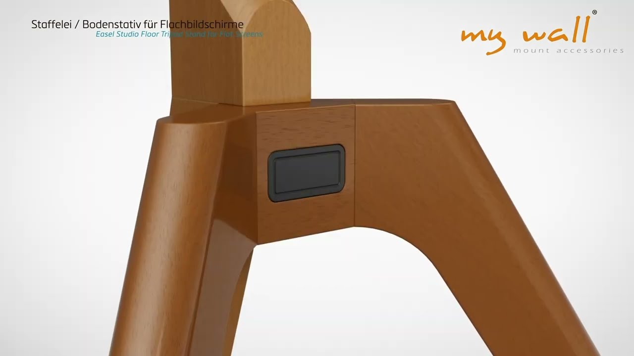 HT 23 L my wall - Staffelei / Bodenstativ f&uuml;r Flachbildschirme 45'' - 65' (114-165 cm)