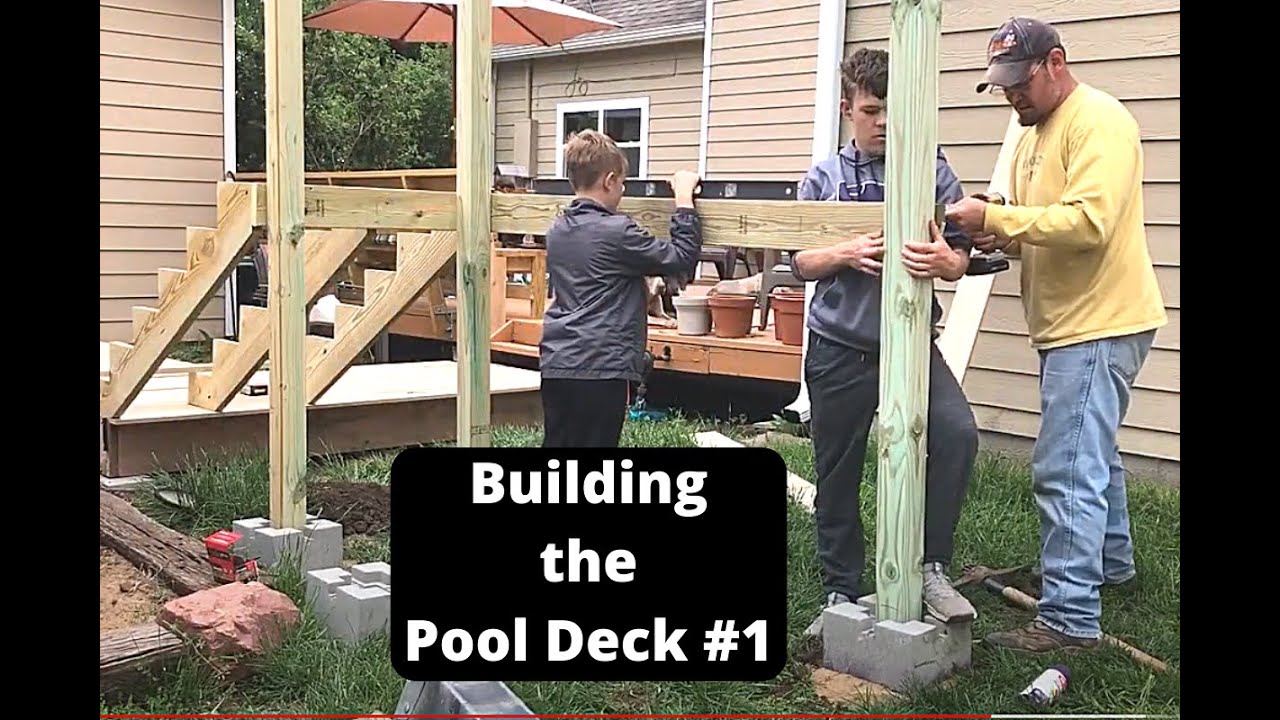 Building Pool Deck #1