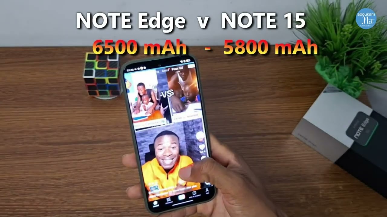 Infinix NOTE Edge 5G vs Xiaomi NOTE 15 5G comparer pour vous