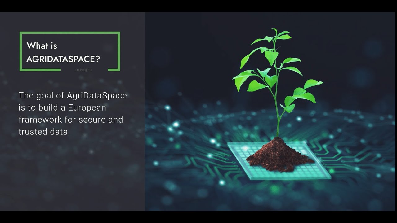 Agridata Space: Paving the way for the European data space for agriculture.