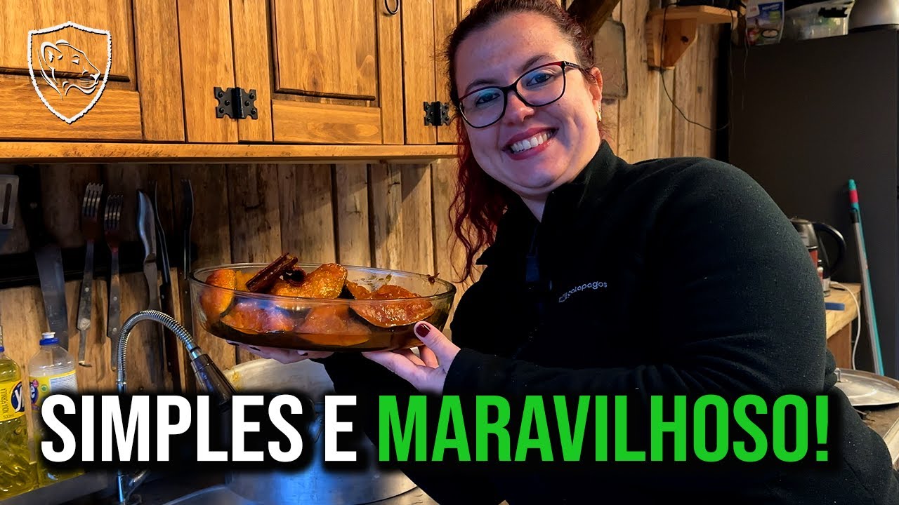 Doce de ABÓBORA CARAMELIZADA!