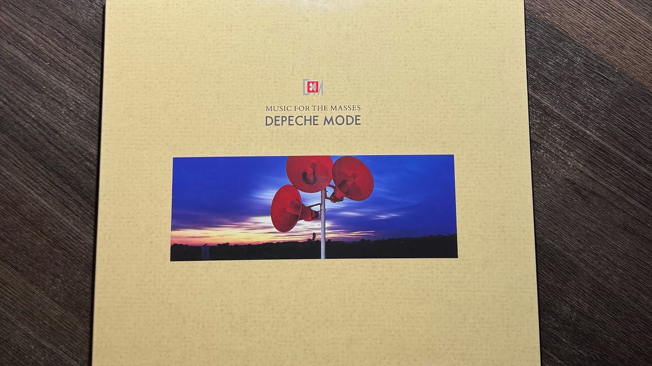 DEPECHE MODE MUSIC FOR THE MASSES VINYL (UNBOXING)