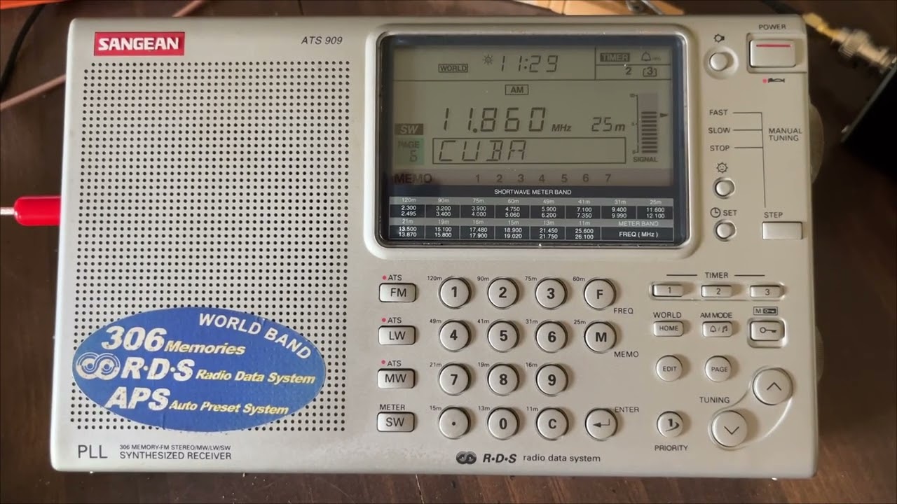Old Radio, New Antenna -- Sangean ATS-909 with MLA-30+ Antenna