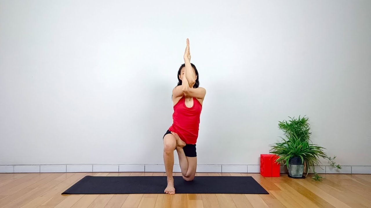 How to do Flying Horse Pose | Standing Yoga Pose | Vatayanasana with iRyne Yogavatar