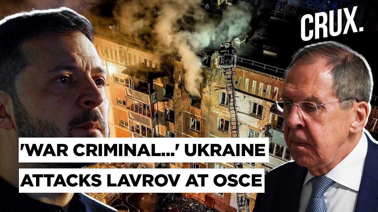 Lavrov Slams 'NATO Fantasies' Of Sending Troops To Ukraine Amid Faceoff With US, Kyiv At OSCE  Meet