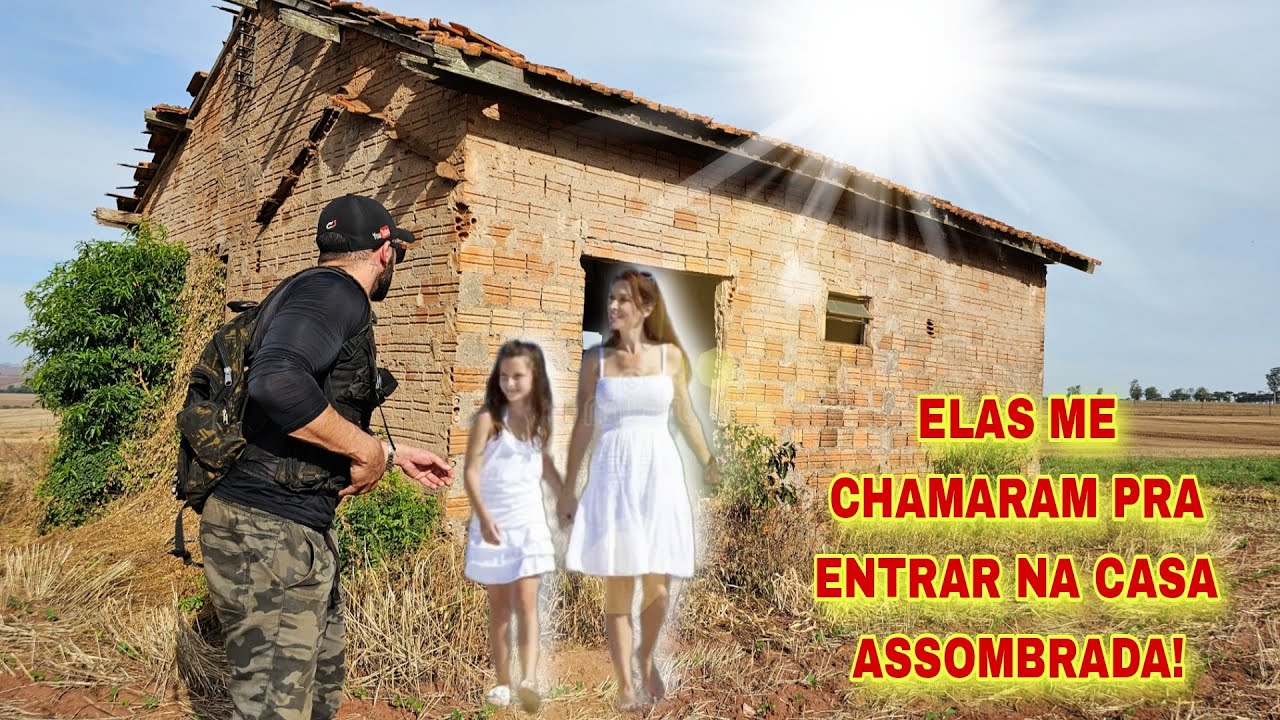 MÃE E FILHA ME CHAMARAM PRA ENTRAR NA CASA ASSOMBRADA - SPIRITBOX