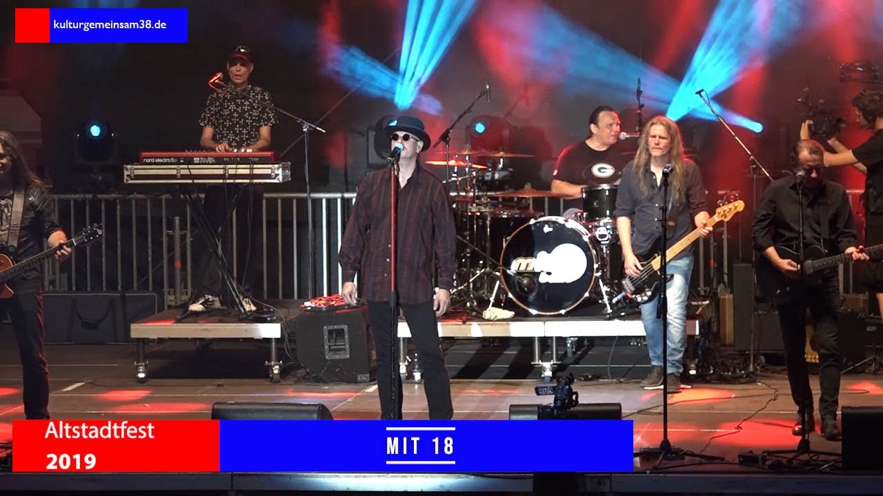 mit18band -  die 1. Westernhagen Coverband LIVE 2019 auf dem Altstadtfest Gifhorn
