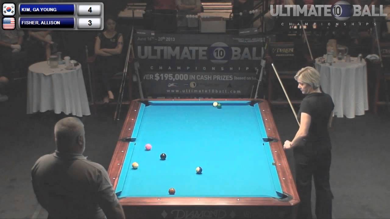Ga Young Kim v Allison Fisher Final Ultimate 10 Ball Championships 2013