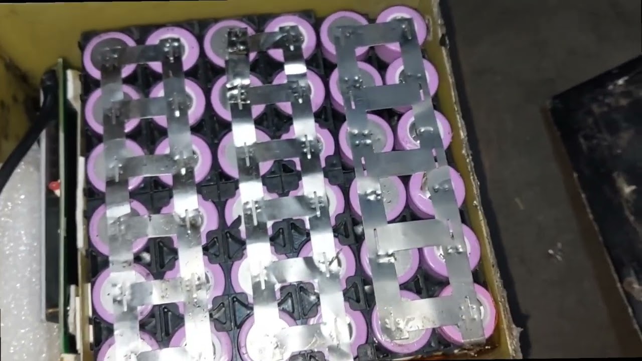 48v lithium battery service omplaint is poor spot welding #lithium battery service in Tirunelveli