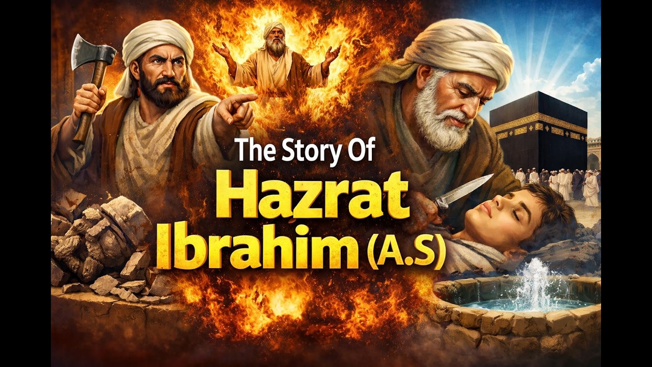 گ کا معجزہ اور نمرود کا انجام حضرت ابراہیمؑ، حضرت اسماعیلؑ اور خانہ کعبہ کی تعمیر